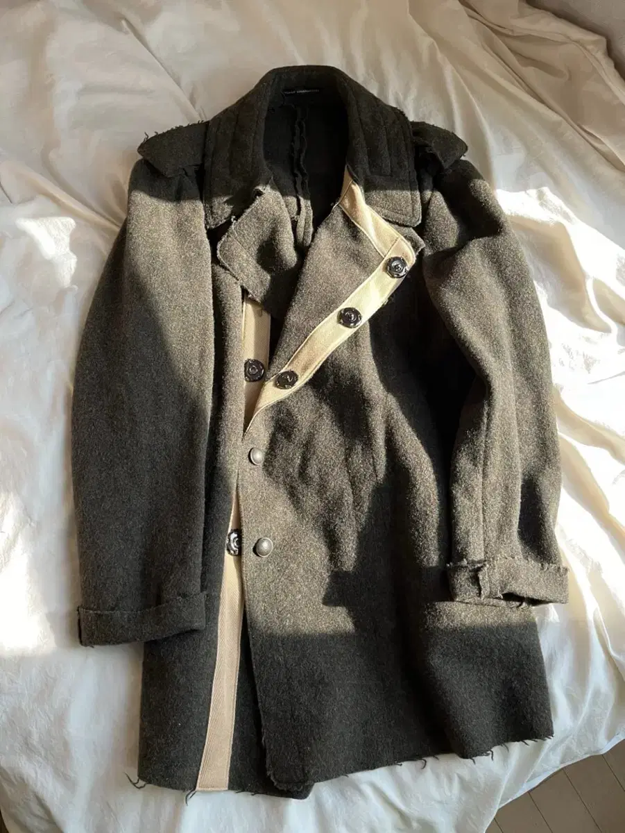 90s Yohji Yamamoto wool coat